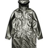 Chubasquero RAINS Unisex Long Jacket Raven