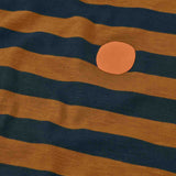 Camiseta LOREAK MENDIAN Striped Dot Marrón