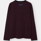 Camiseta LOREAK MENDIAN Astondo Navy, vista de espalda