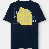 Camiseta LOREAK MENDIAN Limón Navy