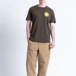 Camiseta LOREAK MENDIAN Ducha Forest, vista frontal en modelo