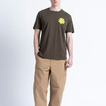 Camiseta LOREAK MENDIAN Ducha Forest, vista frontal adicional en modelo