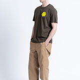 Camiseta LOREAK MENDIAN Ducha Forest, vista lateral en modelo
