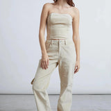 Pantalón 24COLOURS Pana Beige 60844a