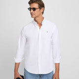 Camisa SILBON Sport Oxford Blanco