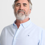 Camisa SILBON Sport Oxford Celeste