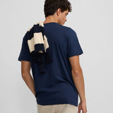 Camiseta SILBON Minilogo Azul