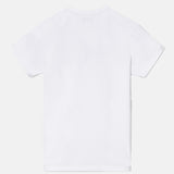 Camiseta SILBON Media Raqueta Blanca