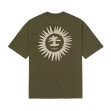 BIRDEN Oversize T-Shirt Soleil D'or Grün