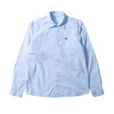 Camisa EDMMOND STUDIOS Duck Patch Popelin Plain Light Blue