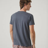 Camiseta SCOTTA Moto Girl Gris Oscuro