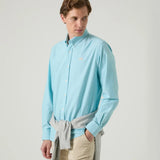 Camisa SCOTTA Oxford Turquesa