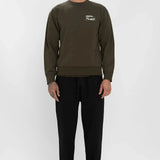 Sudadera LOREAK MENDIAN Tagline Dark Khaki