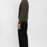 Sudadera LOREAK MENDIAN Tagline Dark Khaki