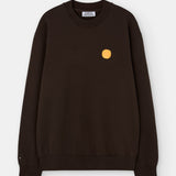 Sudadera LOREAK MENDIAN SW New Dot Khaki, vista frontal oficial