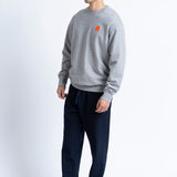 Pantalón LOREAK MENDIAN Train C Navy, vista lateral en modelo