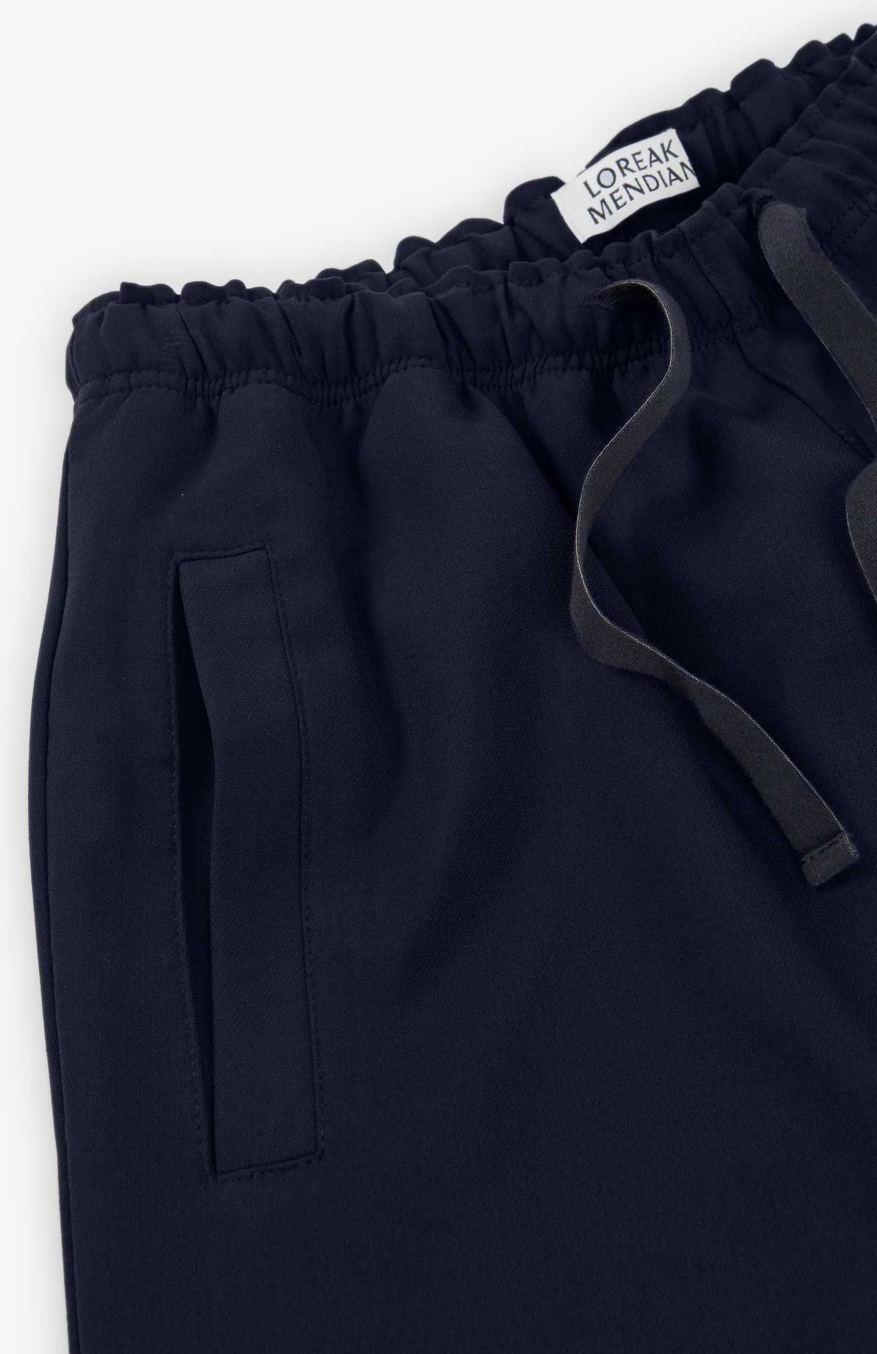 Pantalón LOREAK MENDIAN Train C Navy, detalle de la prenda