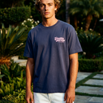 Camiseta ON VACATION Smoothie Operator Washed Purple - ECRU