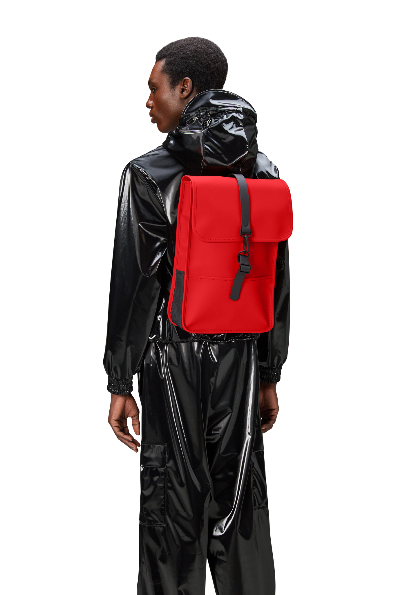 RAINS Waterproof Backpack Mini Fire Backpack