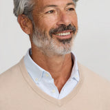 Jersey SILBON Classic Cuello Pico Beige