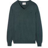 Jersey SILBON Classic Cuello Pico Verde Oscuro