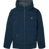 Abrigo SILBON Tecnico Reversible Capucha Gris Marino