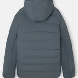 Abrigo SILBON Tecnico Reversible Capucha Gris Marino