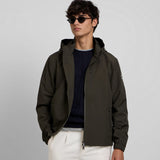 Chaqueta SILBON Capucha Cortavientos Verde