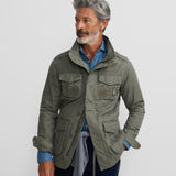 Chaqueta SILBON Militar Parches Dye Verde