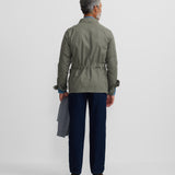 Chaqueta SILBON Militar Parches Dye Verde