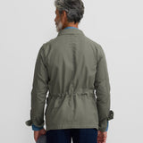 Chaqueta SILBON Militar Parches Dye Verde