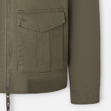 Chaqueta SILBON Garment Dye Khaki