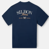 Camiseta SILBON Special Fit Fair Play Azul Marino