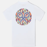 Camiseta SILBON Círculo Étnico Blanca