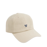 Gorra SILBON Raquetas Bordadas Beige
