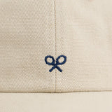 Gorra SILBON Raquetas Bordadas Beige