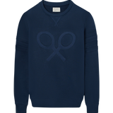 Sudadera SILBON Raqueta Relieve Marino