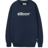 SILBON Flock Navy Blue Sweatshirt