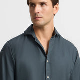 Camisa SILBON Sport Raqueta Estructura Navy