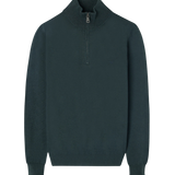 Jersey SILBON Media Cremallera Verde Medio