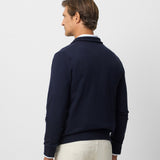 Jersey SILBON Media Cremallera Azul Marino