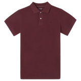 Polo SILBON Clásico Liso Burdeos