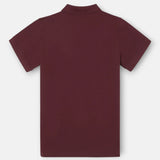 Polo SILBON Clásico Liso Burdeos