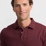 Polo SILBON Clásico Liso Burdeos