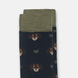 Calcetines SILBON Raquetas Dog Azul Marino