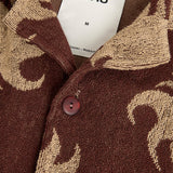 OAS COMPANY Cuba Terry Mocha Ember Shirt