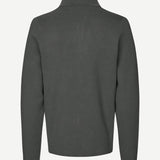 Cardigan SAMSØE SAMSØE Guna X Zip 10490 Black Oyster