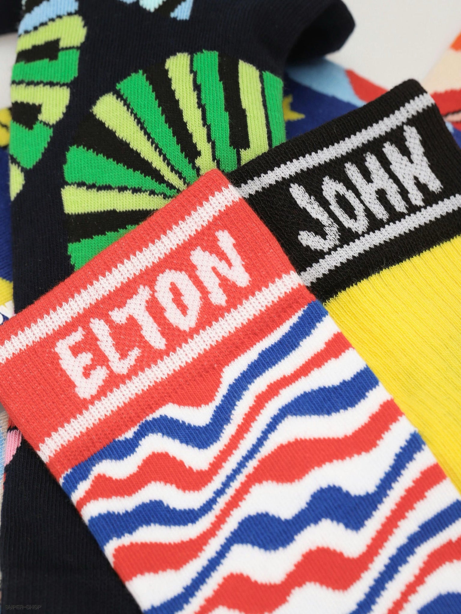 Pack de 6 Calcetines Happy Socks x Elton John Gift Set