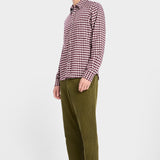 Camisa LOREAK MENDIAN Gainza Red Clay