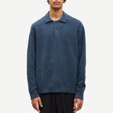 Jersey Polo SAMSØE SAMSØE Sanino Midnight Navy